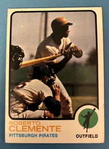 1973 Roberto Clemente #50 HOF Pittsburgh Pirates EX-NM J27 - Bild 1 von 2