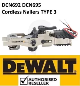 Gruppo asse e carrello originale DeWalt per chiodatrice cordless DCN692 DCN695 TIPO 3 - Foto 1 di 2