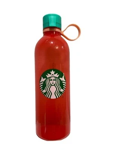 Limited Edition Red Starbucks Trinkflasche With Green Top—-EUC - Bild 1 von 2