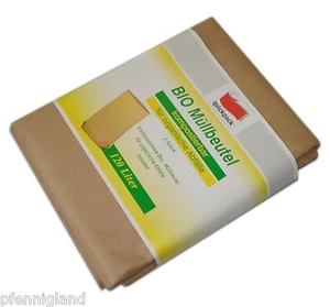 8 x Bio Müllsäcke, Quickpack, Müllbeutel aus Papier für die Biotonne 120 Liter - Bild 1 von 1