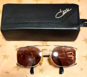 Cazal Sunglasses MOD967 Gold Frame Unisex official product Limited Made Germany - Picture 1 of 8