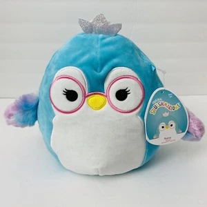 Squishmallows Raina Penguin 8” Plush 2021 Blue Kellytoy Pillow Pet New - Picture 1 of 4