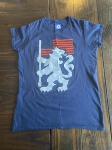 Chelsea Football Club USA Tour Short Sleeve T-Shirt Blue 100% Cotton Women’s A - Picture 1 of 5