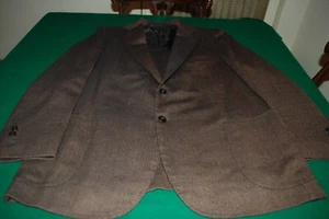 Sartoria Giovanni Mattina, Giacca uomo, Marrone spigato, Cachemire e lana, usato - Foto 1 di 8