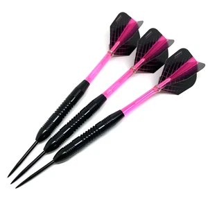 Juego de dardos rosa para damas - 21 g - Gradas Quantum Flights - ejes de burbujas medianas - Imagen 1 de 4