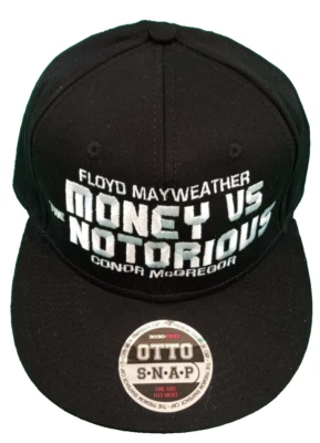 Floyd Mayweather/Conor McGregor "Money vs. The Notorious" Official Fight Hat NEW - Image 1 of 4