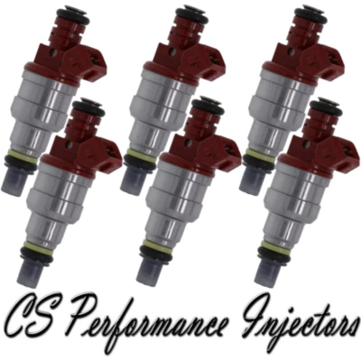 Bosch Fuel Injectors Set for 92-95 Dodge Spirit Shadow 3.0L V6 1992 1993 1994 - Image 1 of 4