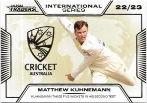 2023 / 24 Cricket Traders International Album card (ISA13) KUHNEMANN 34/50 - Picture 1 of 1