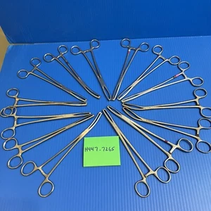 Pinza V. Mueller GL950 Sklar Codman Vulsellum uterina 2 x 2 e 2 x 3 lotto di 14 - Foto 1 di 13