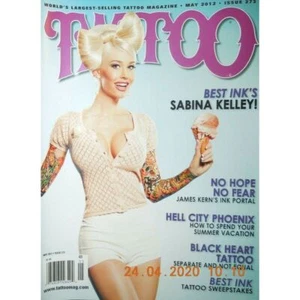 TATTOO sabrina kelley HELL CITY PHOENIX SHOW black heart JAMES KERN best ink - Picture 1 of 12