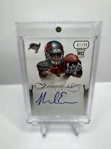2014 Panini Flawless Rookie Inscriptions /25 Mike Evans #4 Rookie Auto RC - Picture 1 of 3