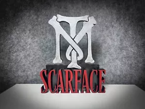 Scarface Action Figure Nerd Geek Gift Collection Edition Film Rare Fan Art - Imagen 1 de 4
