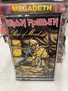 Iron Maiden Piece of Mind Cassette Tape - Picture 1 of 3