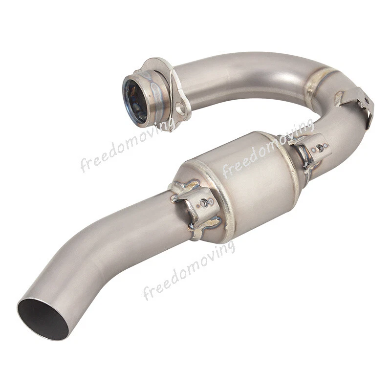 Tubo de enlace delantero de escape deslizable para Yamaha WR450F 2007-2015 YZ450F 2007-2009 Foto 1 de 4