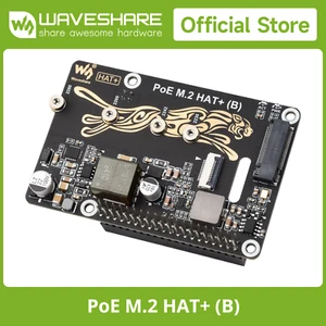 Adattatore Waveshare da PCIe a M.2 con funzione PoE B per Raspberry Pi 5 alta velocità - Foto 1 di 15