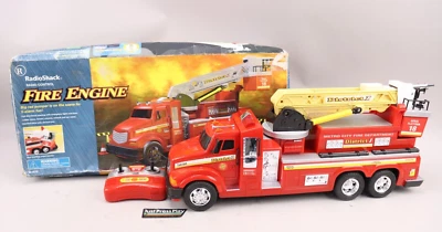 Radio Shack Fire Engine Remote Control RC Fire Truck - Image 1 of 4