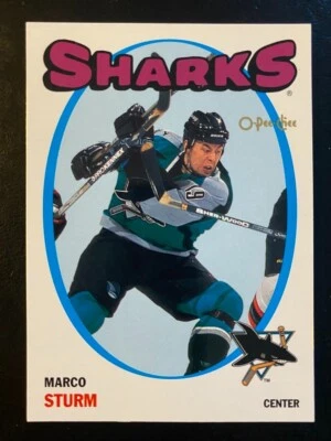 Marco Sturm 2001-02 O-Pee-Chee Hockey Heritage #97 San Jose Sharks - Image 1 of 2