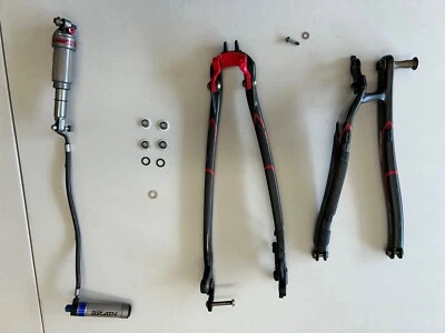 Specialized S-Works Epic 2009 triángulo trasero - brazo oscilante disco de choque cerebral  Foto 1 de 4