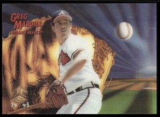 1995 Sportflix UC3 Baseball Greg Maddux Atlanta Braves #61