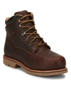 Chippewa Serious Plus 6 Inch Waterproof Composite Toe Work Mens Brown Work Safe - Picture 1 of 1