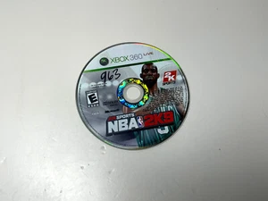 NBA 2K9 Xbox 360 Complete Cib Tested & Working Disc Only - Picture 1 of 2