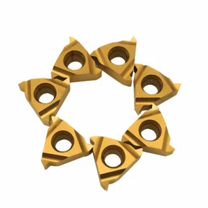 10 Stück 11IR A60 Hartmetalleinsätze für Außen CNC Drehmaschine Drehwerkzeug Bohrstange CS - Bild 1 von 5