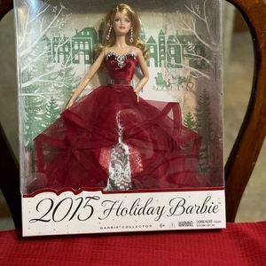 Barbie Bambola Vacanze 2015 da Collezione - Vestito Rosso - Foto 1 di 3