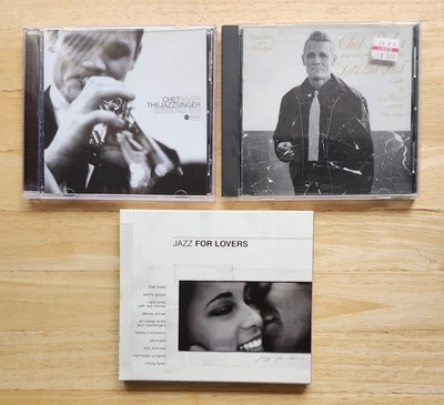 Chet Baker CD Lot: Jazz Singer Sessions, Let's Get Lost, Jazz For Lovers Foto 1 de 2