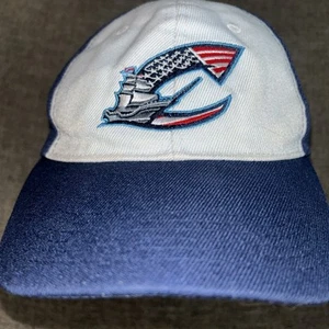 Cappello Columbus Clippers squadra di baseball logo patriottico americano regolabile uomo blu - Foto 1 di 4