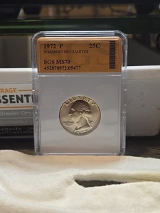 1972 P Ms70 Quarter - Picture 1 of 2