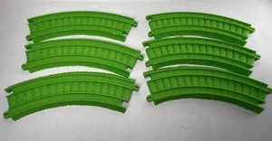 Gullane Thomas The Train 2009 Green Track Pieces 6 Curve - Picture 1 of 4