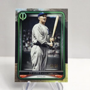 Ty Cobb 2020 Topps Tribute Green 22 /99 - Picture 1 of 2