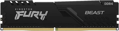 Kingston Fury Beast 8GB DDR4 Desktop PC Memory RAM 3200 MHz CL16 DIMM KF432C16BB - Image 1 of 4