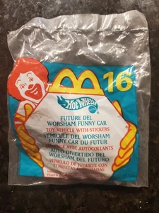 Classic HOT WHEELS: FUNNY CAR #16 - 1999 McDonalds Happy Meal Diecast Toy Car - Picture 1 of 2