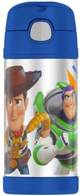 Thermos 12 oz. Kid's Funtainer Vacuum Insulated Stainless Steel Straw Bottle - Image 1 of 4