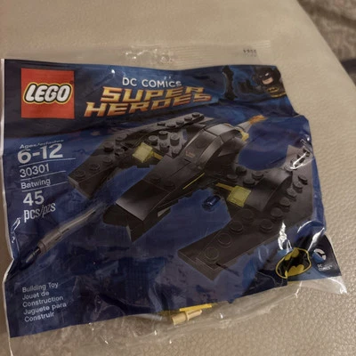 LEGO DC Comics Super Heroes Batman Batwing Polybag 30301 Retired NEW - Image 1 of 2