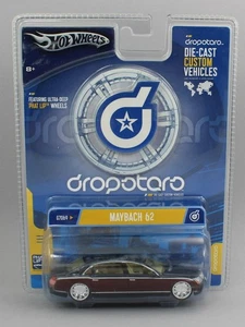 1:50 HOT WHEELS *DROPSTARS& Burgundy & Navy MAYBACH 62 *NIP* - Picture 1 of 1