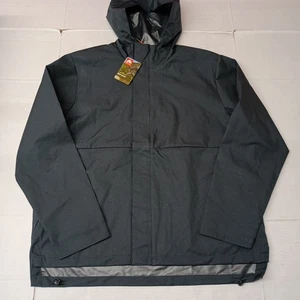 Ozark Trail Rain Jacket Men's Size XL Gray Stone Waterproof Hooded Lined Pockets - Picture 1 of 10