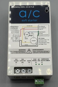 Arrancador suave de aire acondicionado - entrada y salida monofásica de 230 vac SIN cableado - Imagen 1 de 2