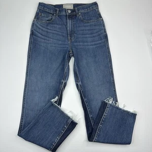 Jeans donna Everlane blu The Cheeky bootcut W26-27/L27,5 - Foto 1 di 12