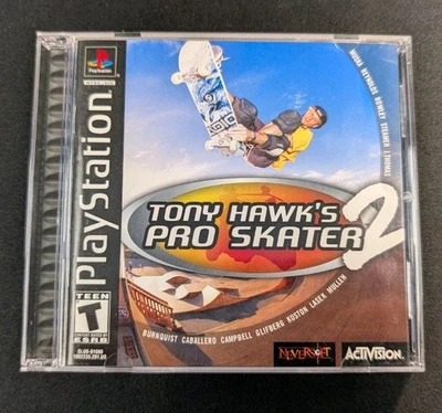 Tony Hawk's Pro Skater 2 (PS1, 2000) Completo | Autêntico - Imagem 1 de 4