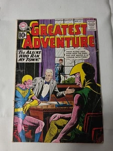 MY GREATEST ADVENTURE #58 Comic Book SILVER AGE 1961 DC 10 Cent Sci Fi Monsters - Picture 1 of 3
