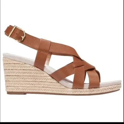 Nuevas sandalias de cuña Cole Haan cristal tostado talla 7 Foto 1 de 4