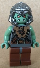 LEGO&reg; Minifigure Castle Knights Castle FANTASY ERA TROLL WARRIOR Set 7078 - cas365