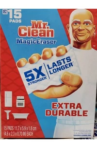 Mr. Clean Magic Eraser Extra Durable Scrubbers sponges stong 15 ct - Picture 1 of 3