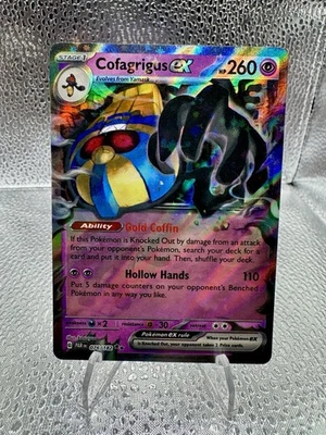 Cofagrigus ex 076/182 Sv04: Paradox Rift Holo - Image 1 of 2