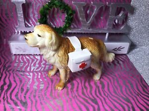 Barbie ST BERNARD RED CROSS MEDIC DOG from Winter Rescue set
