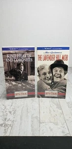The Lavender Hill Mob & Kind Hearts and Coroner's VHS 2 Tapes British NEW SEALED - Picture 1 of 3