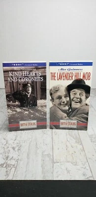 The Lavender Hill Mob & Kind Hearts and Coroner's VHS 2 Tapes British NEW SEALED - Image 1 of 3