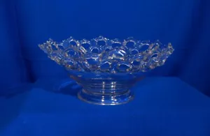 Westmoreland Crystal Lace Bowl Belled Footed 9-1/4 inches Line 3/1 USA bfe3420 - Picture 1 of 3